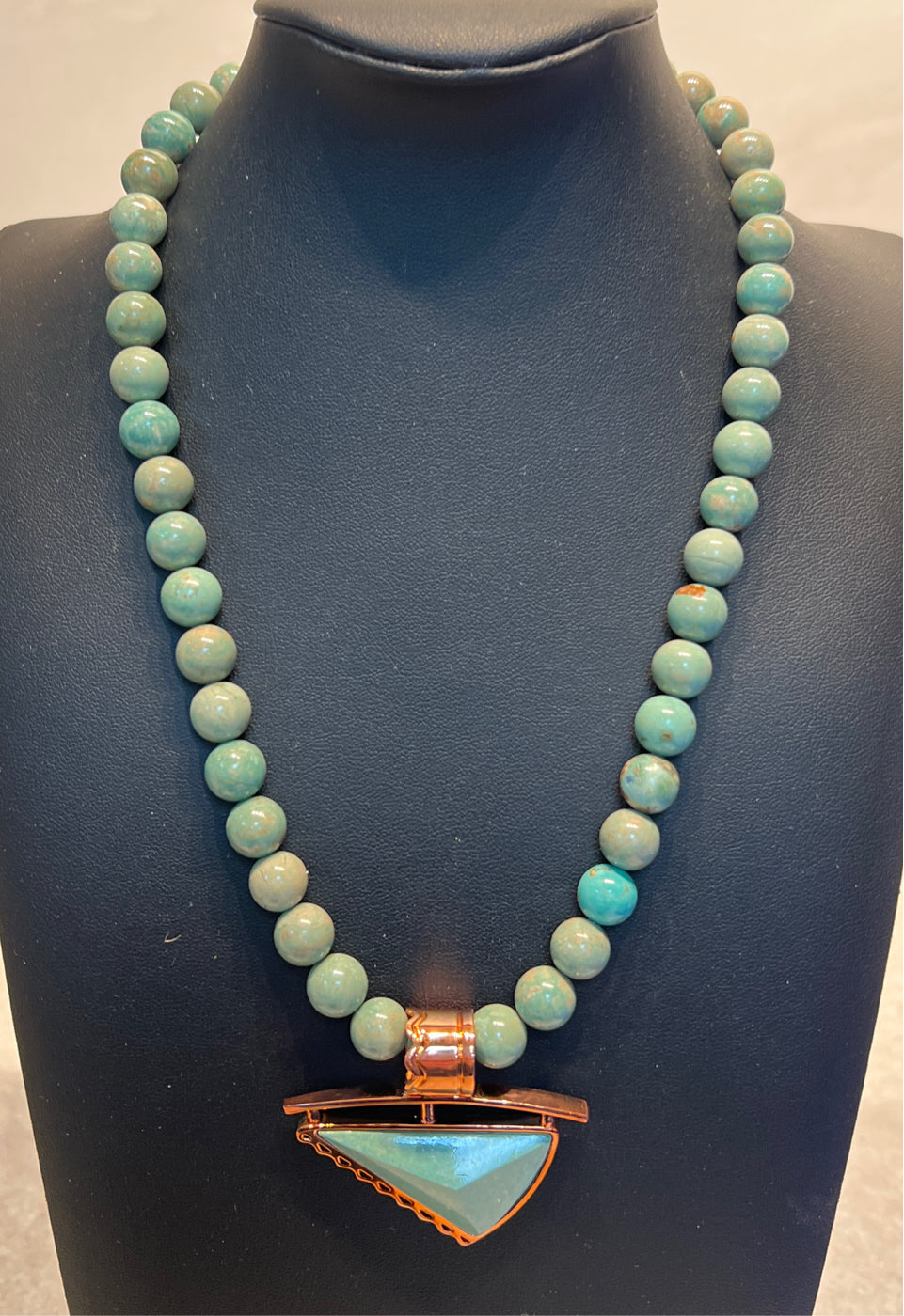 Jay King Larimar Sterling Necklace