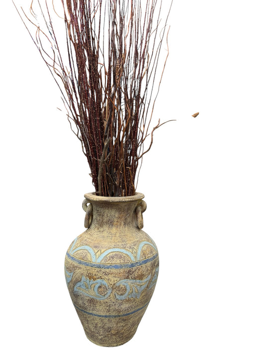 Vase with Artifical Decor