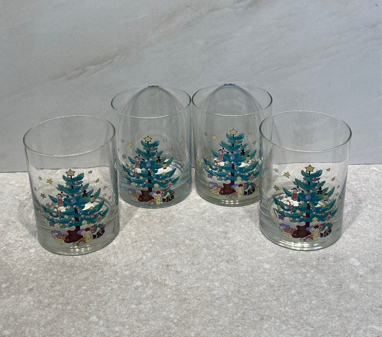 Set of 4 Nikko Glasses