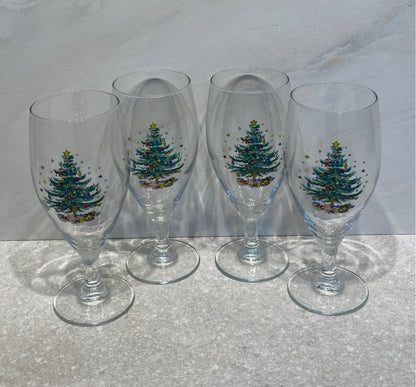 Set of 4 Nikko Goblets