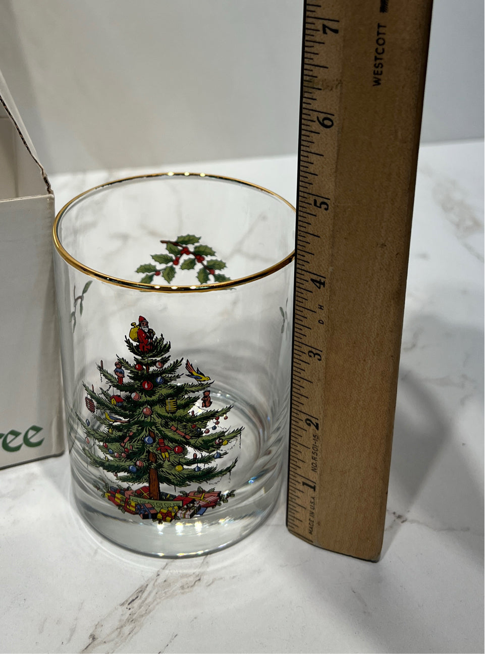 Set of 3 Spode Glasses