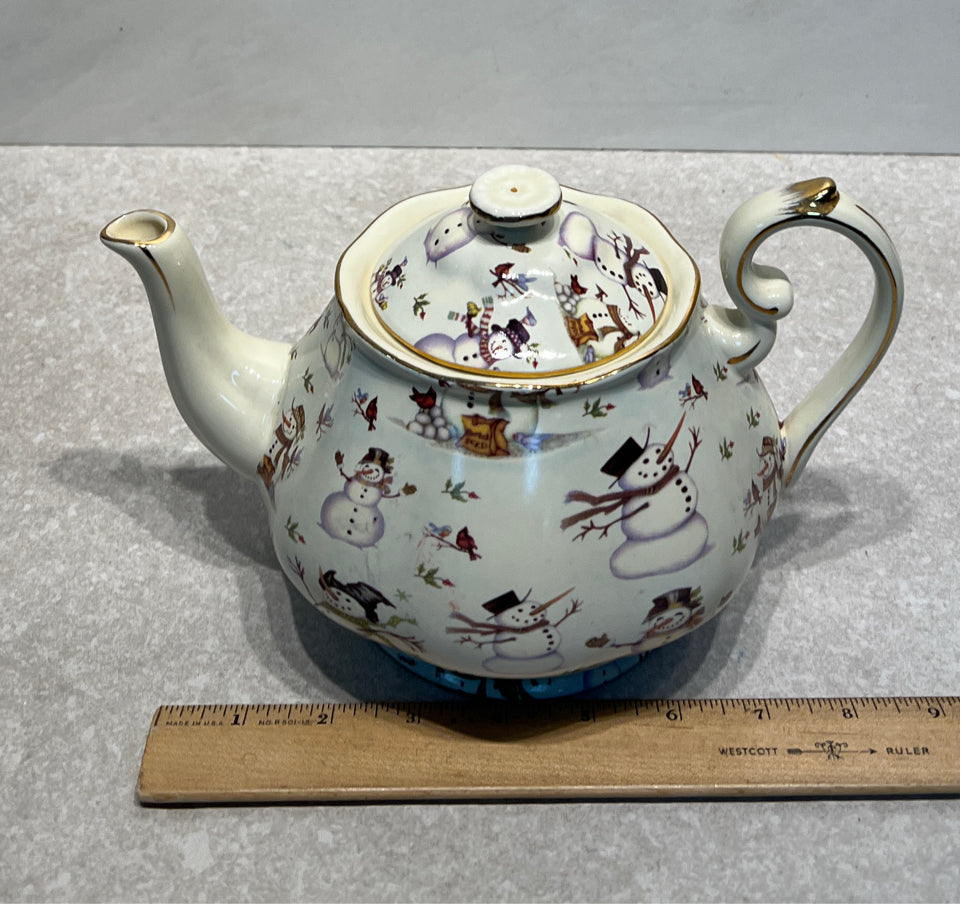 Snowman Teapot