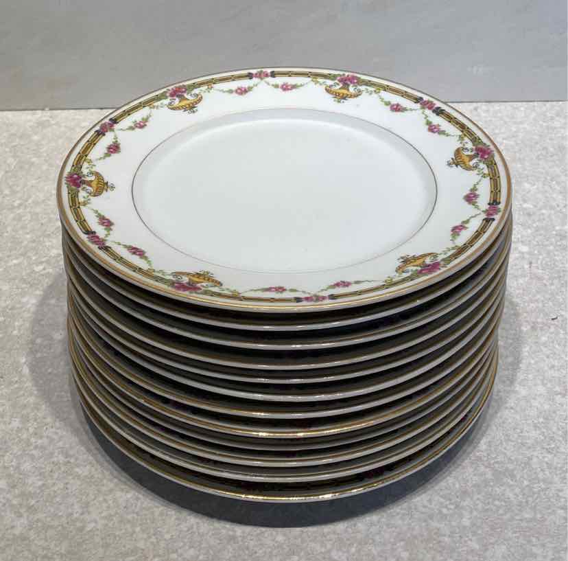 Set of 12 France Plates