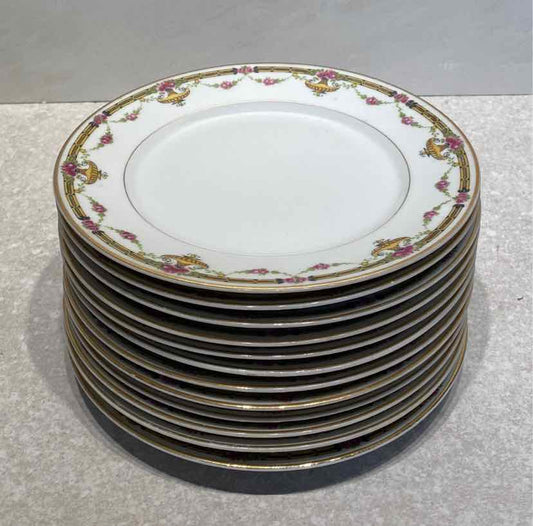 Set of 12 France Plates
