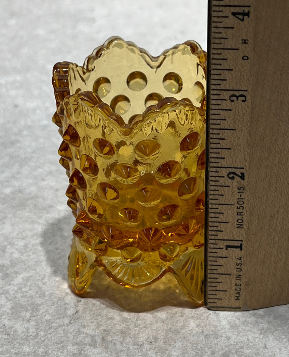 Fenton Hobnail Toothpick Holder