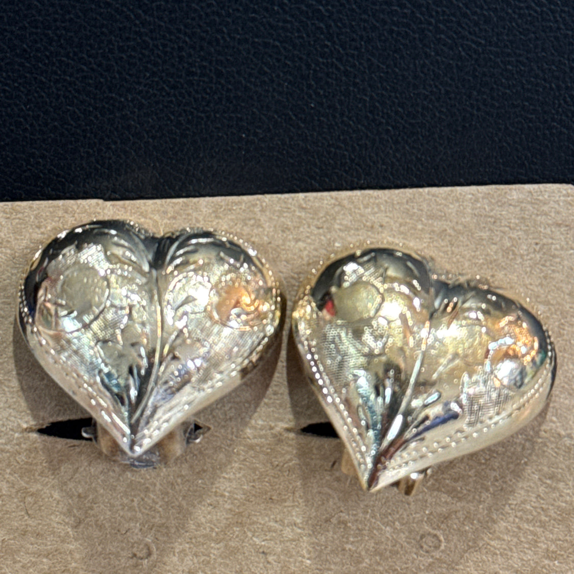 Sterling Heart Earrings