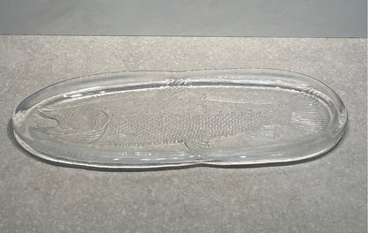 Vintage Kosta Boda Fish Plate