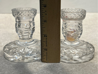 Set of 2 Waterford Candle Holders