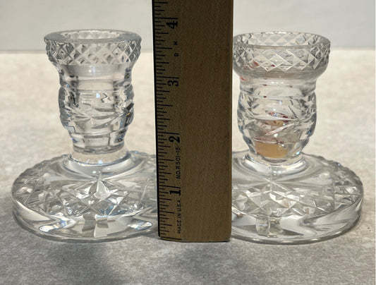 Set of 2 Waterford Candle Holders