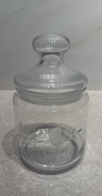 Covered Princess House Jar