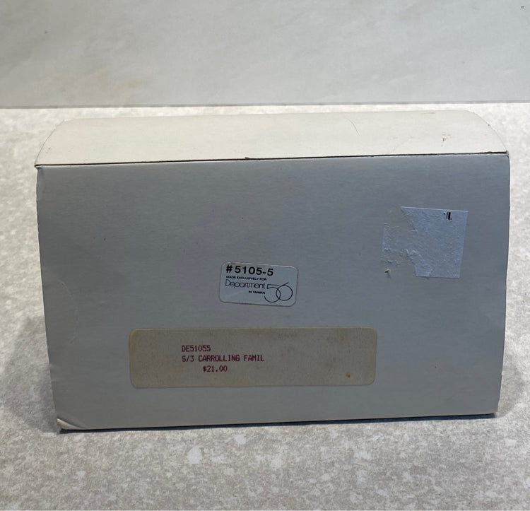 Dept. 56 Caroling Family