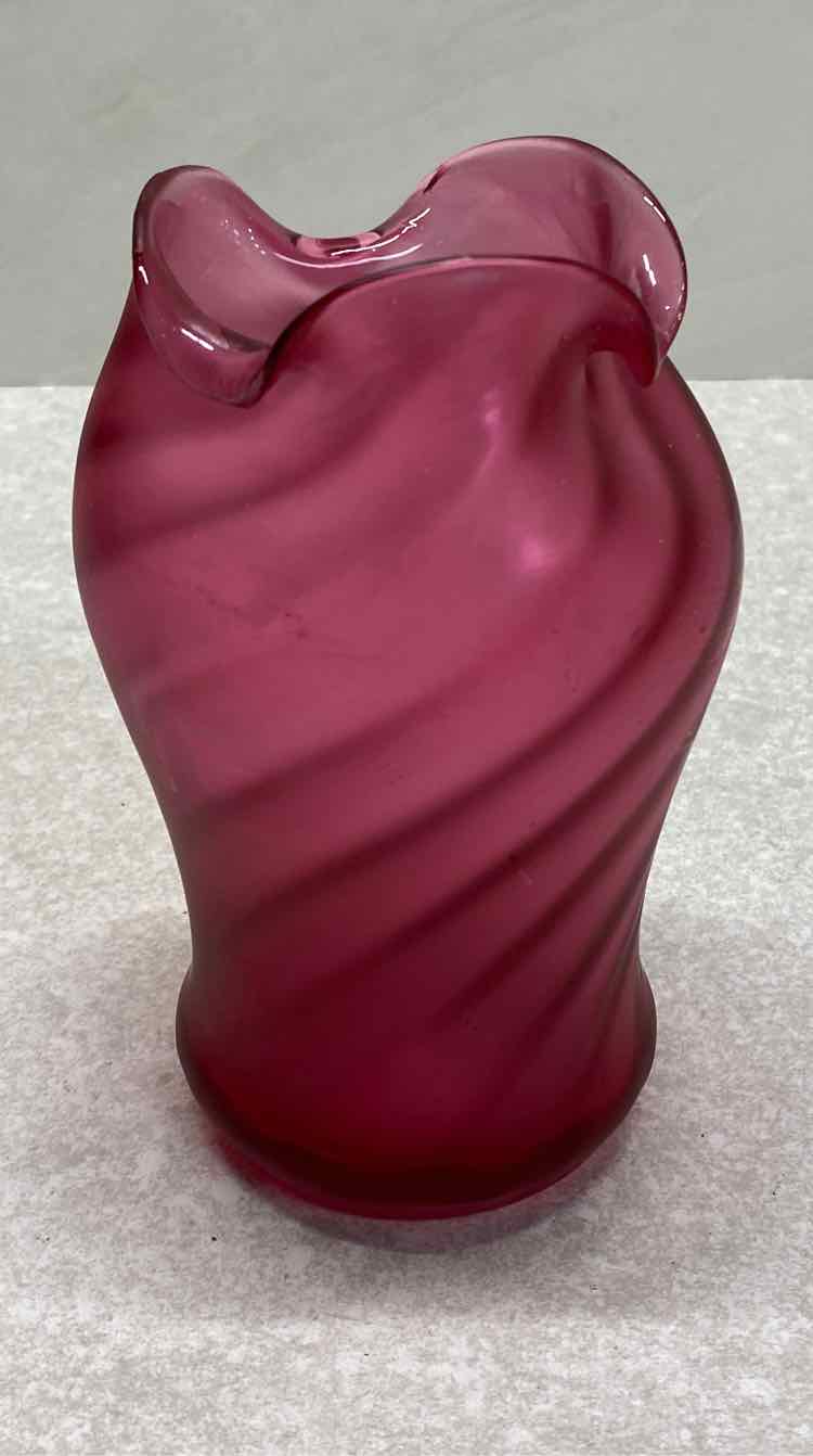 Cranberry Vase