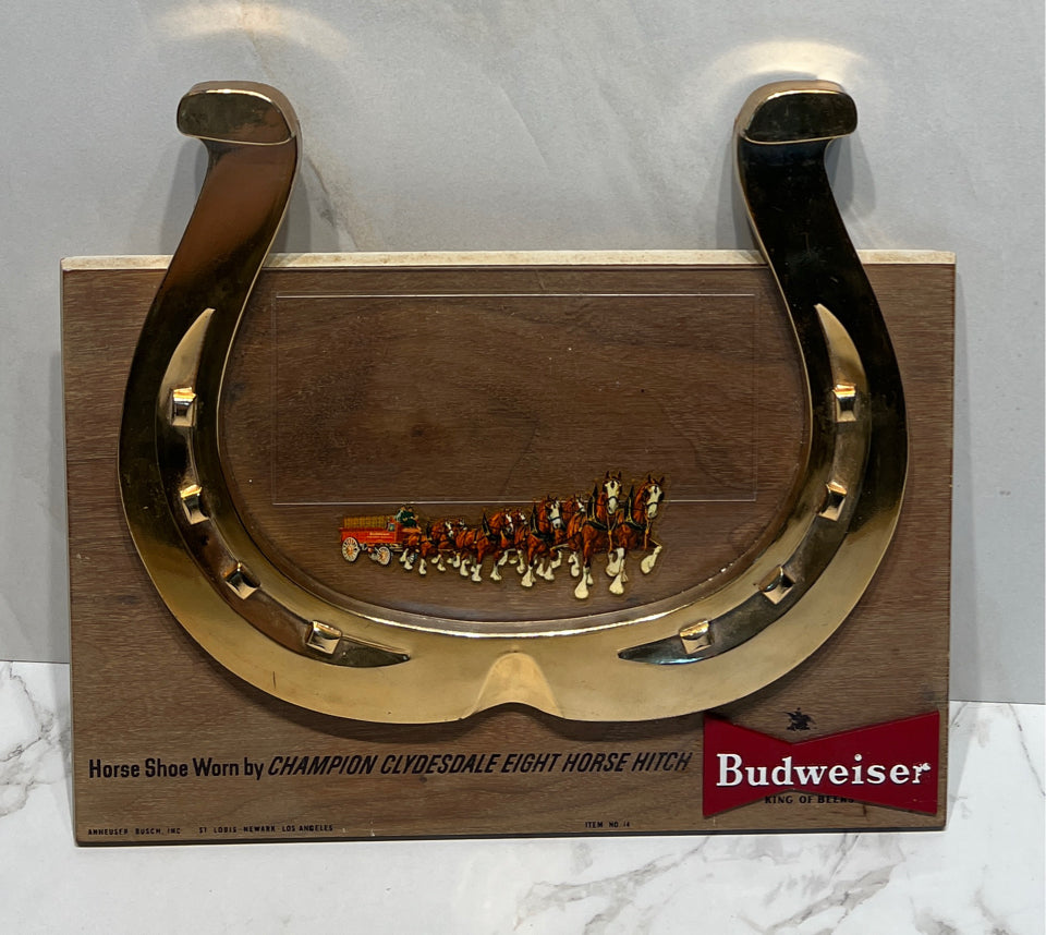 Budweiser Horse Shoe