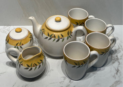 Crate and Barrel Tea Set