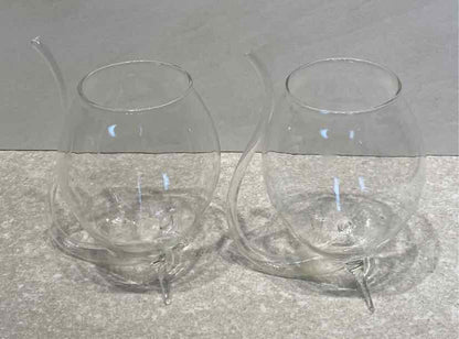 Pair of Vampire Wine Glasses