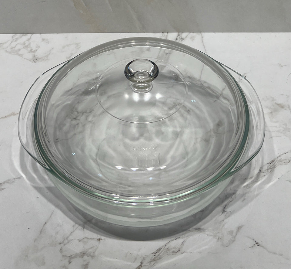 Covered Pyrex Bowl