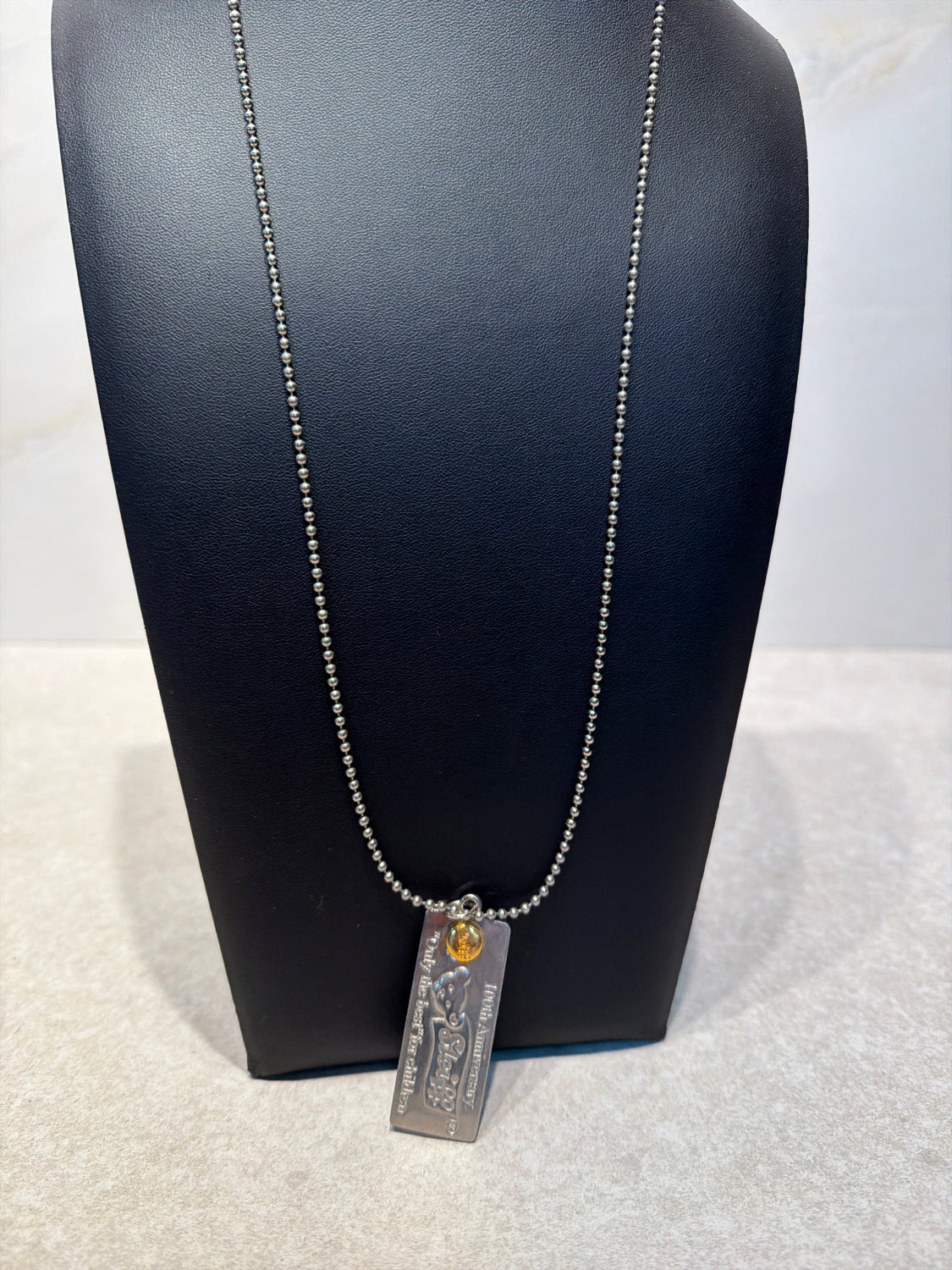 Steiff tag Pendant