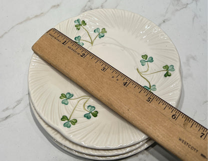 Set of 4 Belleek Plates