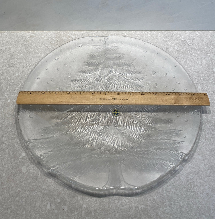 Christmas Tree Large Plate