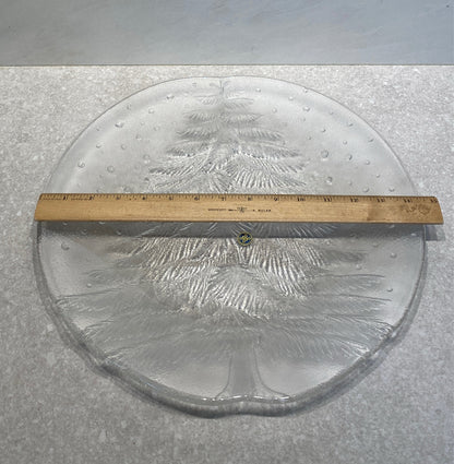 Christmas Tree Large Plate