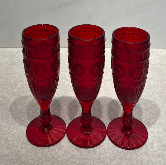 Set of 3 Pioneer Woman Glasses