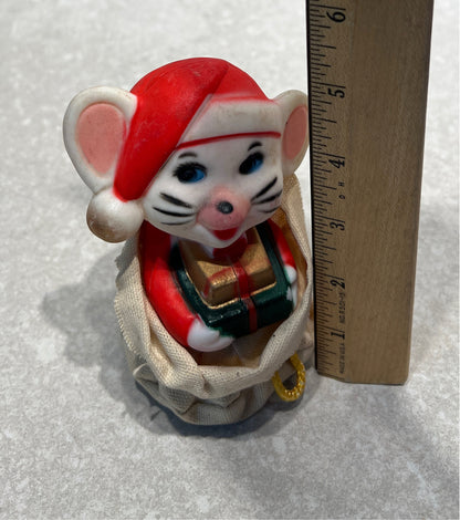 Vintage Christmas Mouse