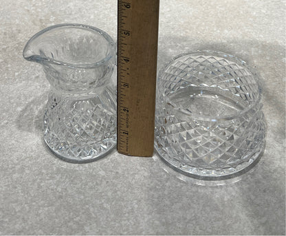 Waterford Sugar and Creamer