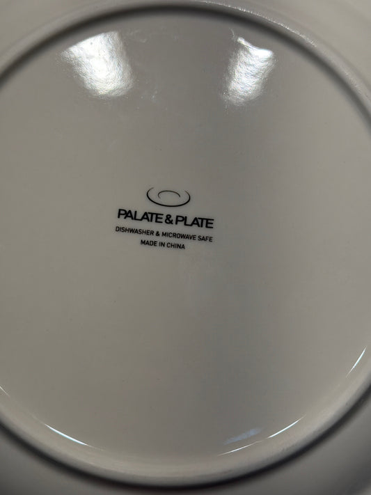 Set of 4 Palate & Plate Dinner Plates