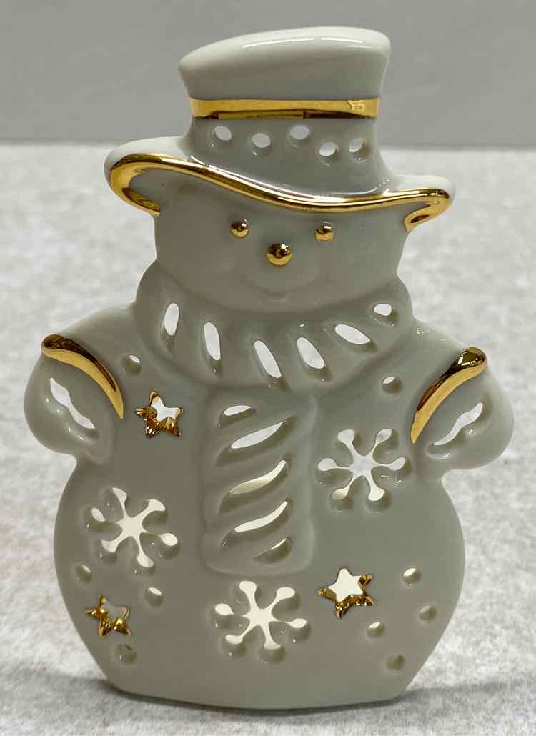 Lenox Snowman Votive Holder