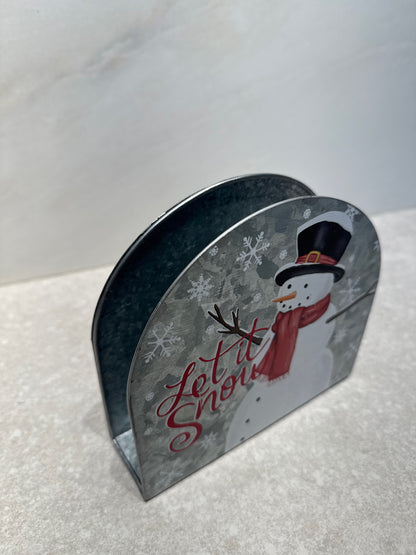 Snowman Napkin Holder