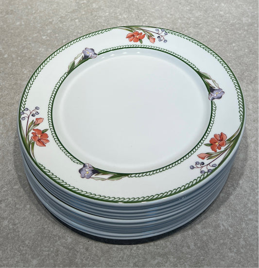 Set of 12 Dudson Fine China Plates