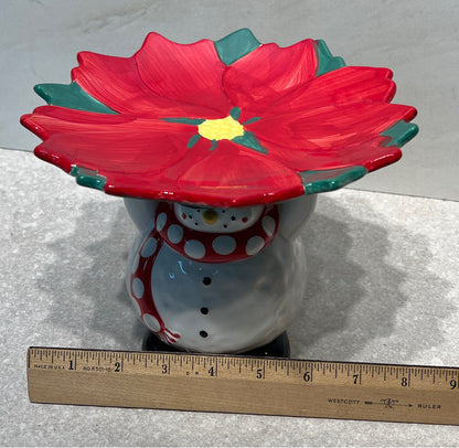 Snowman Plate
