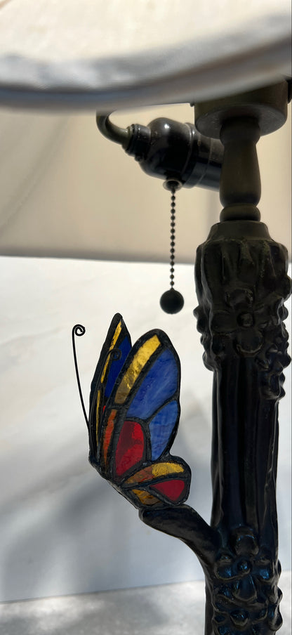 Tiffany Style Butterfly Lamp