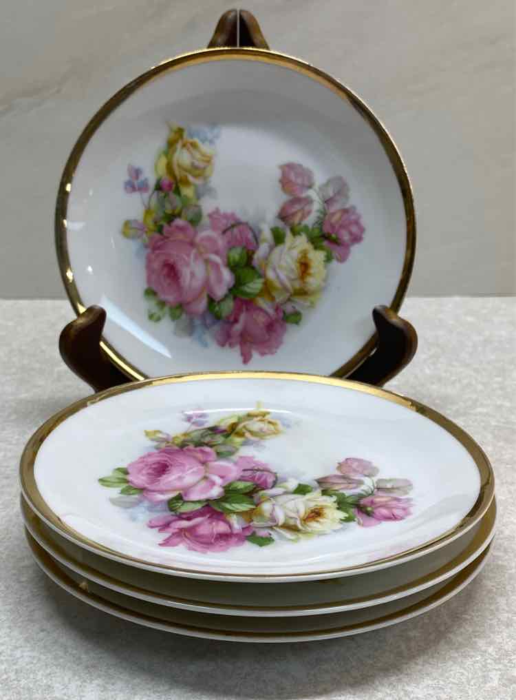 Set of 4 Bavaria Plates