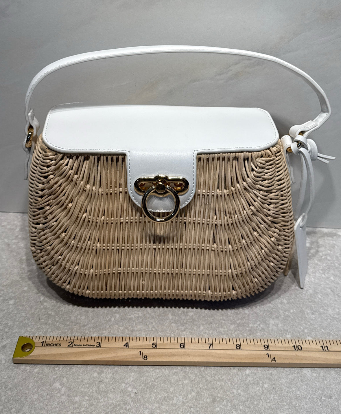 Kontessa Wicker Handbag
