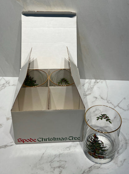 Set of 3 Spode Glasses