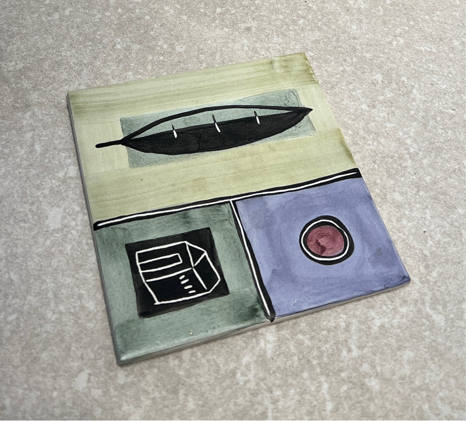 Handpainted Trivet