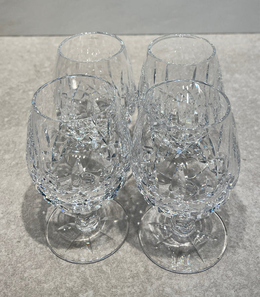 Set of 4 Waterford Brandy Snifter GLasses