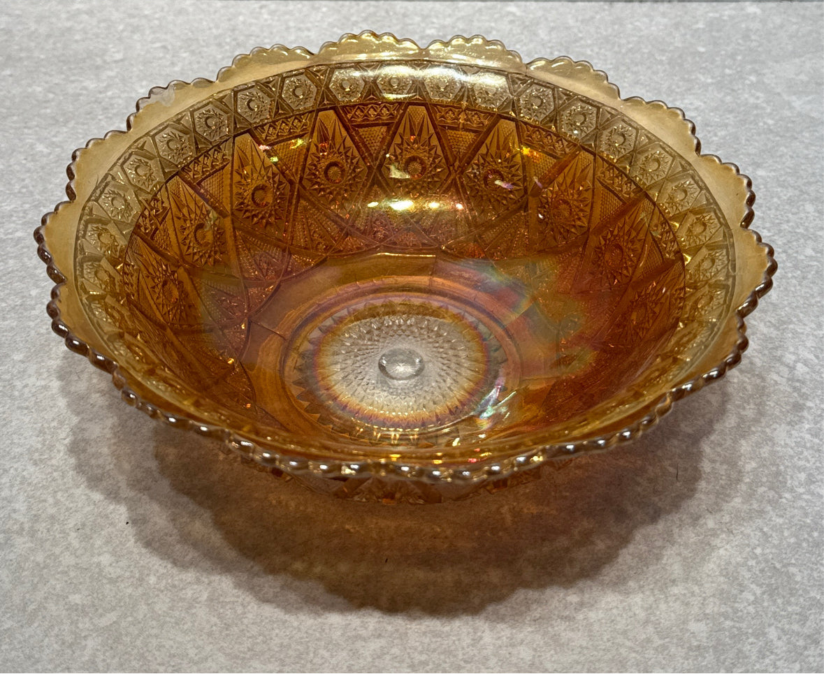 Carnival Glass Bowl