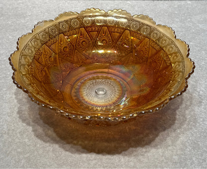 Carnival Glass Bowl