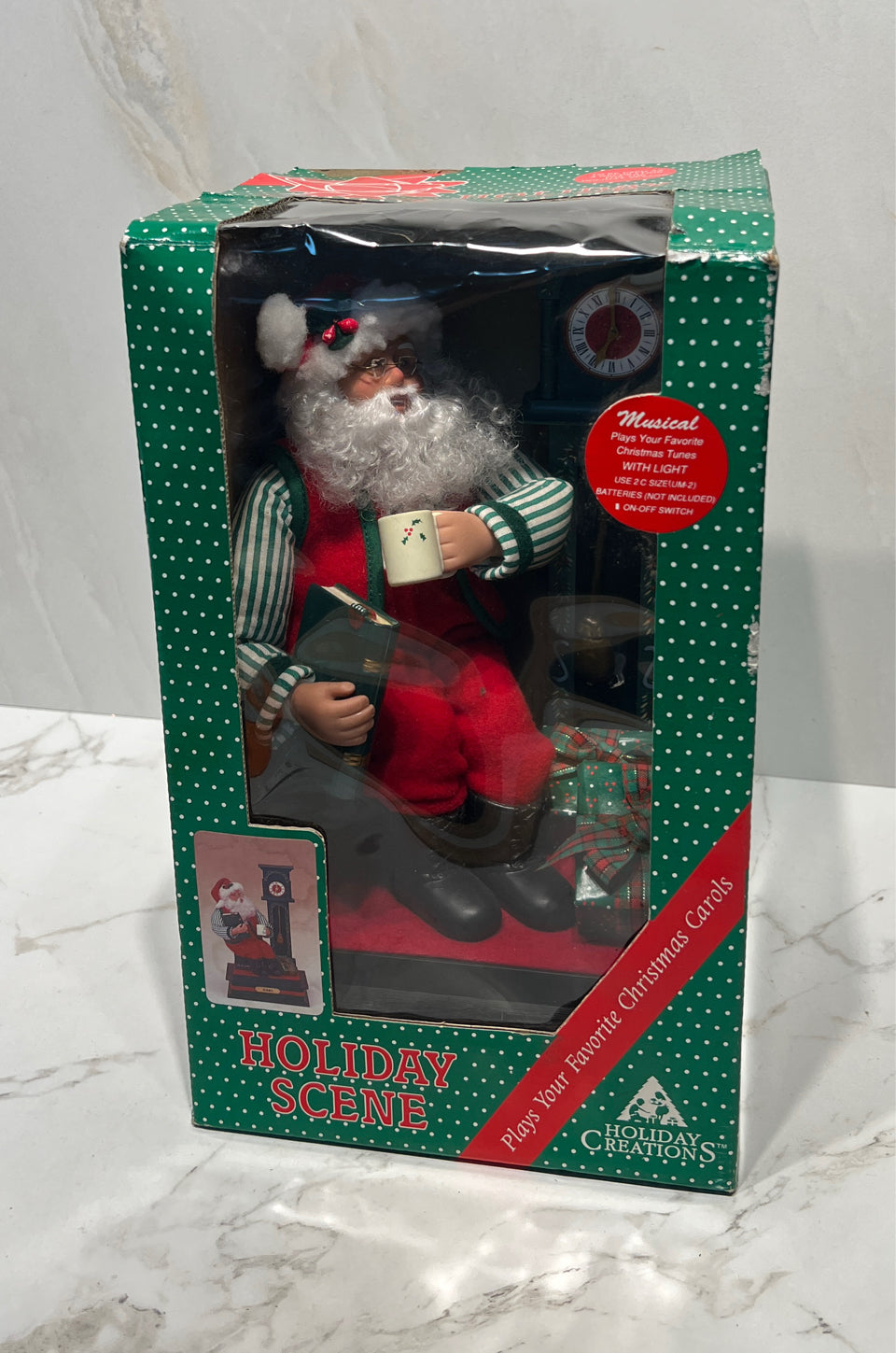 Santa Holiday Scene
