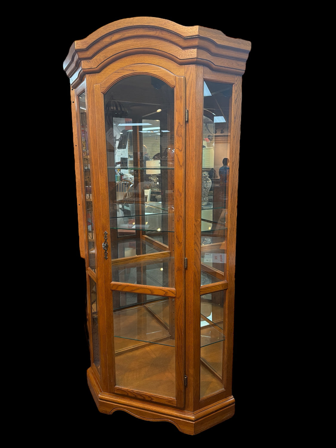 Corner Curio Cabinet