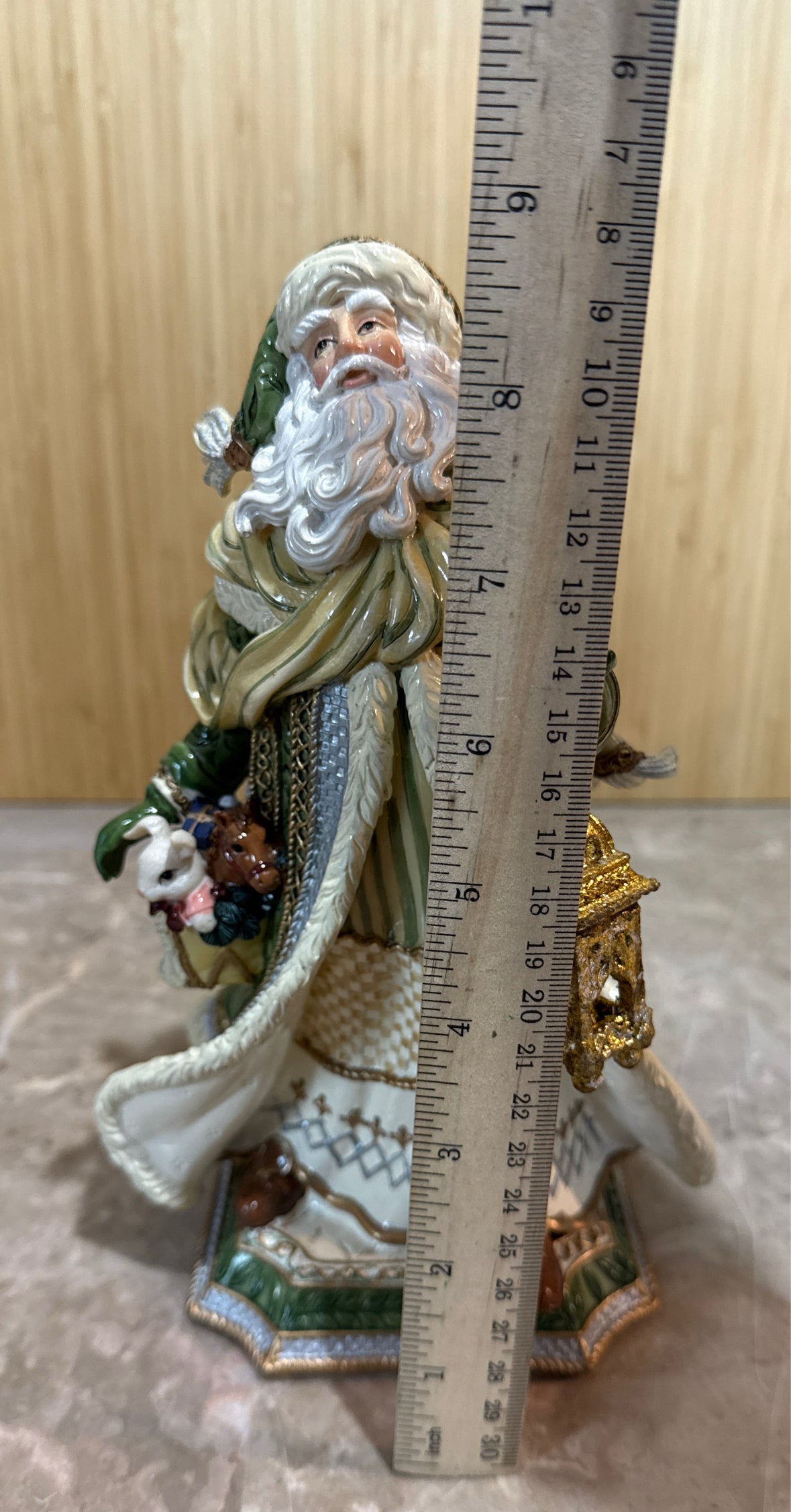 Fitz and Floyd Santa Music Box