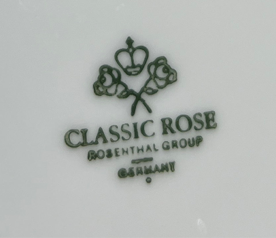 Classic Rose Dinnerware Set