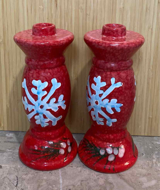 Pair of Candleholders