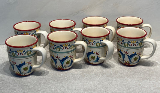 Set of 8 Bobby Flay Mugs