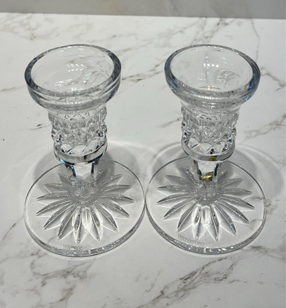 Set of 2 waterford Candleholders