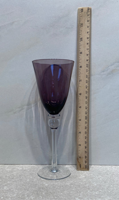 Set of 3 Purple Glasses