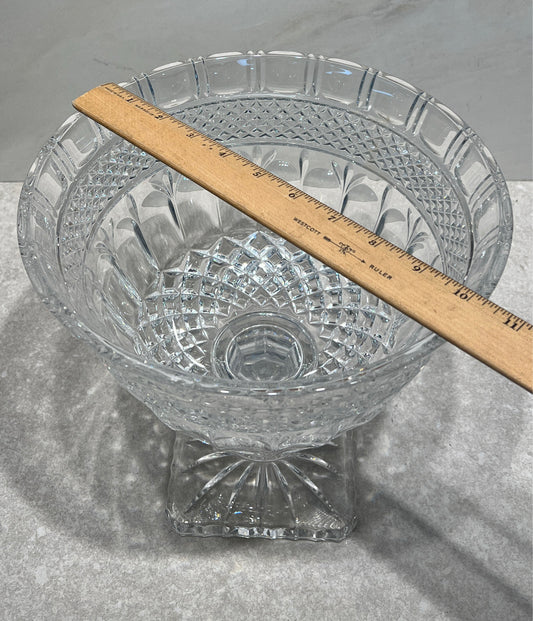 Shannon Crystal Footed Bowl