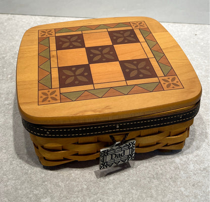 Longaberger Tic Tak Toe Basket